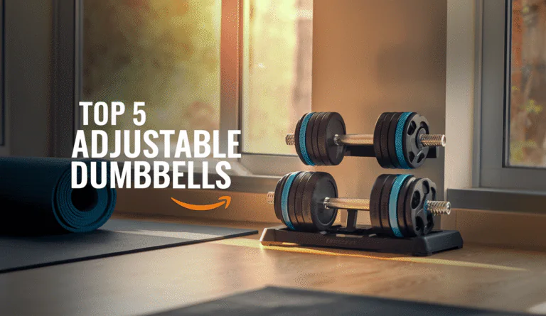 Best Adjustable Dumbbells for Home Workouts — Top 5 Space-Saving Picks