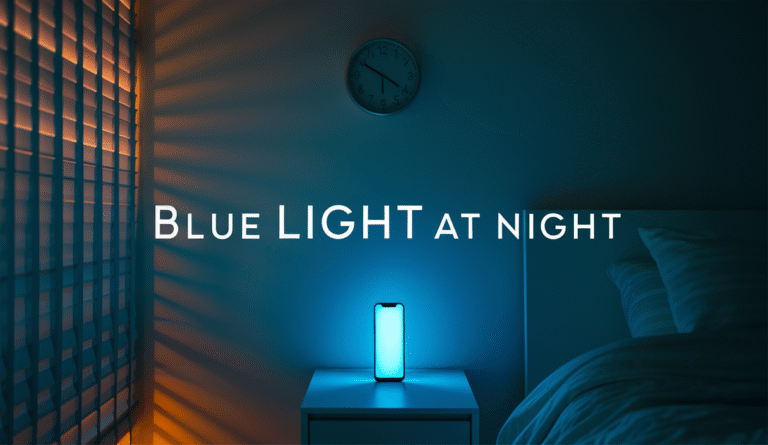 Blue Light at Night: What Research Says