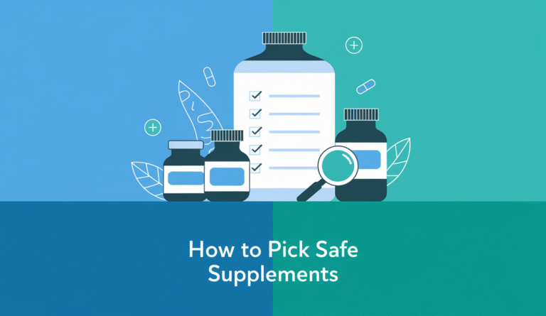 How to Pick Safe Supplements