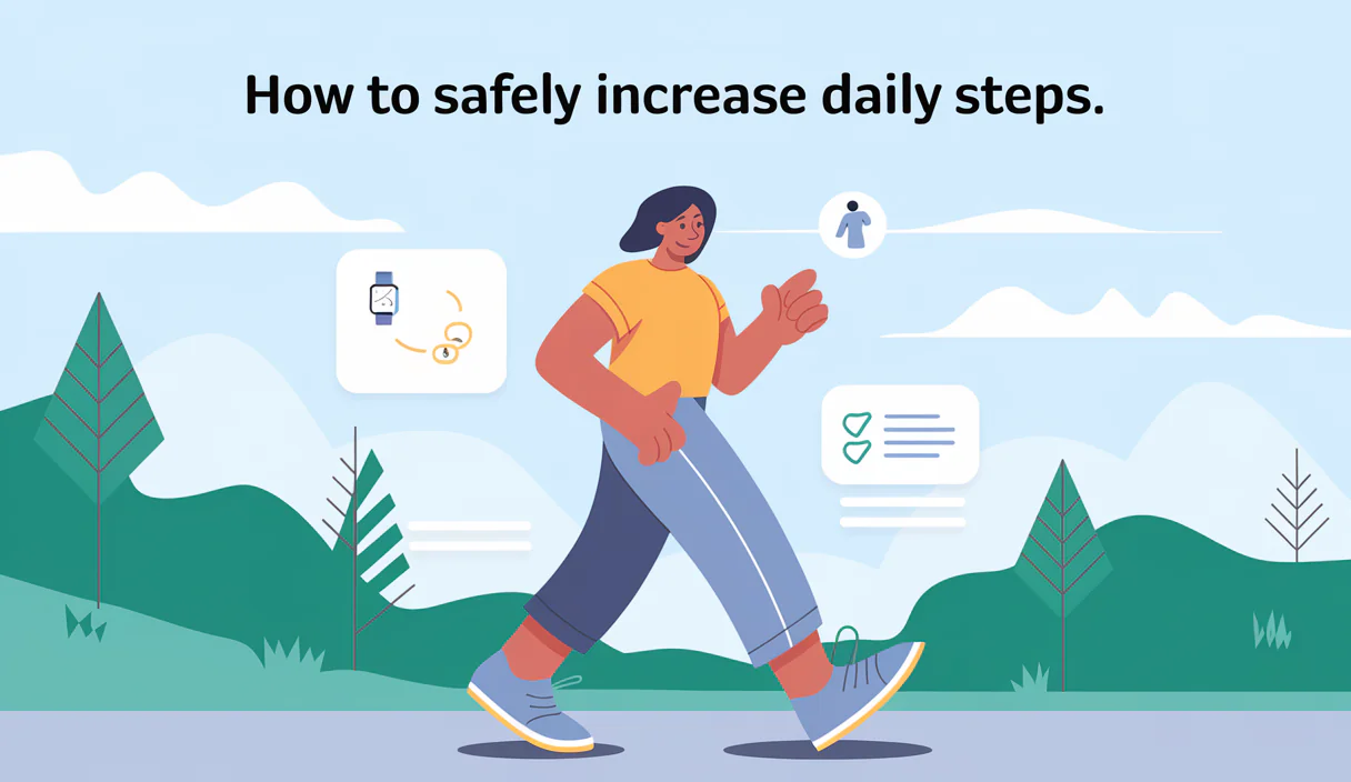 How to Safely Increase Daily Steps: Simple Tips