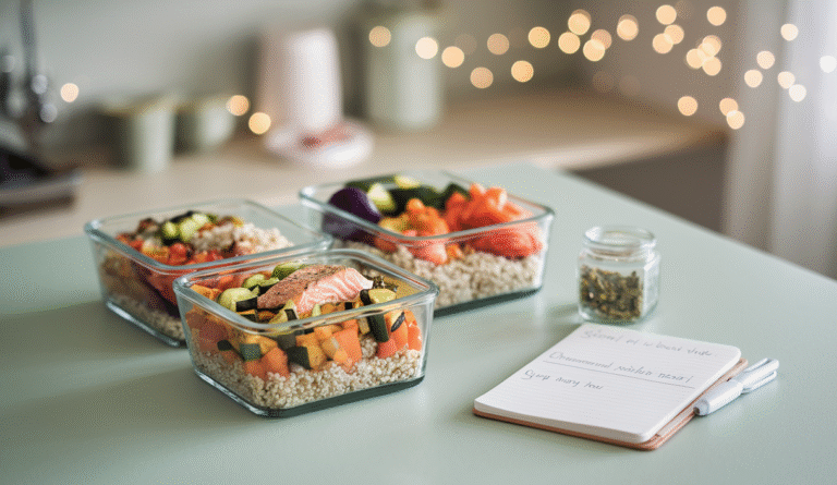 Meal Prep for a Calm, Balanced Mind