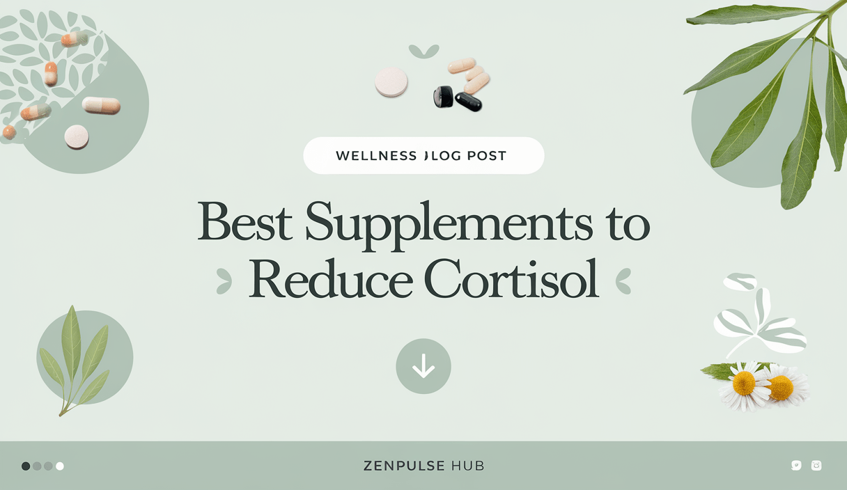 Best Supplements to Reduce Cortisol