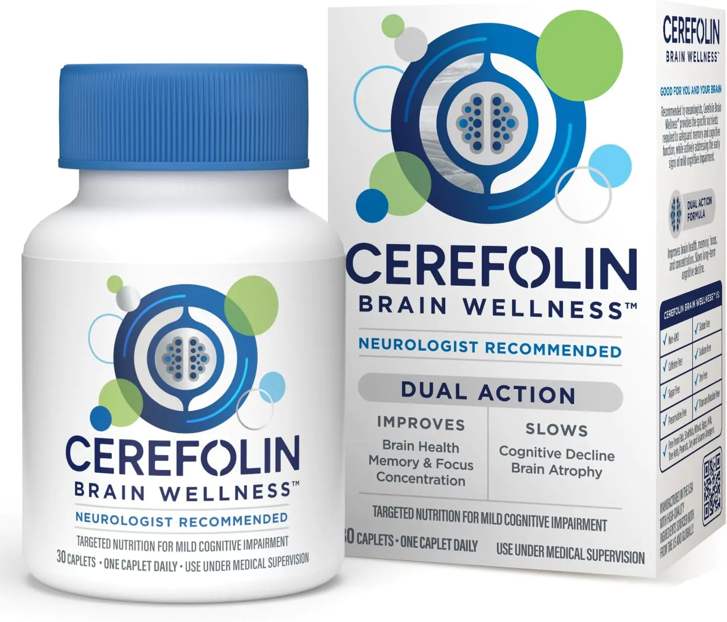 Brain Wellness, Targeted Nutrition for Cognitive Support, Improves Memory, Focus & Concentration