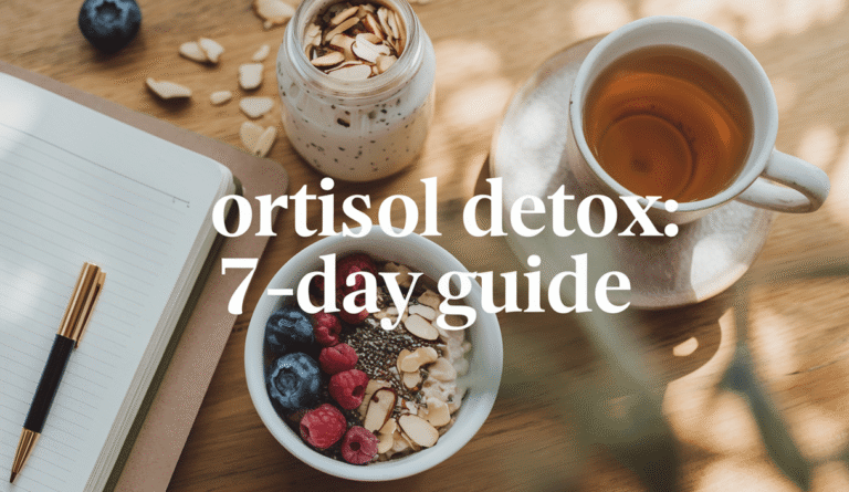 Cortisol Detox Diet Plan Free: 7-Day Guide