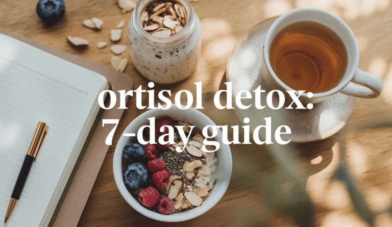 Cortisol Detox Diet Plan Free: 7-Day Guide