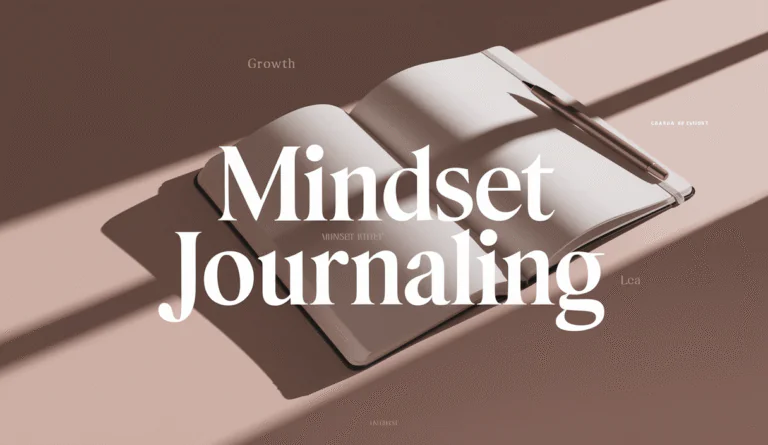 Mindset journaling: Daily Practices for Growth