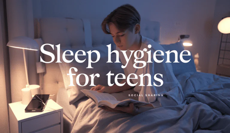 Sleep Hygiene for Teens: Simple Steps for Better Sleep