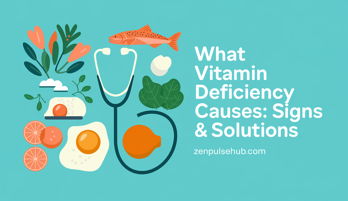 What vitamin deficiency causes: Signs & Solutions