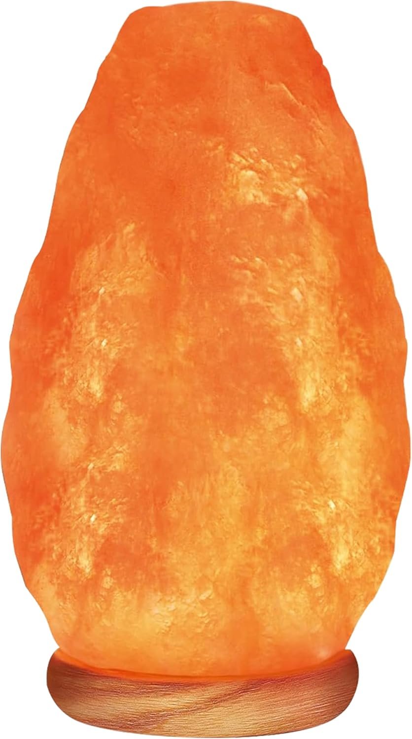 Himalayan Glow Salt Lamp with Touch Dimmer Switch 5-7 lbs