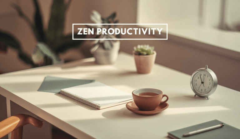 Zen Productivity: Simple Daily Habits