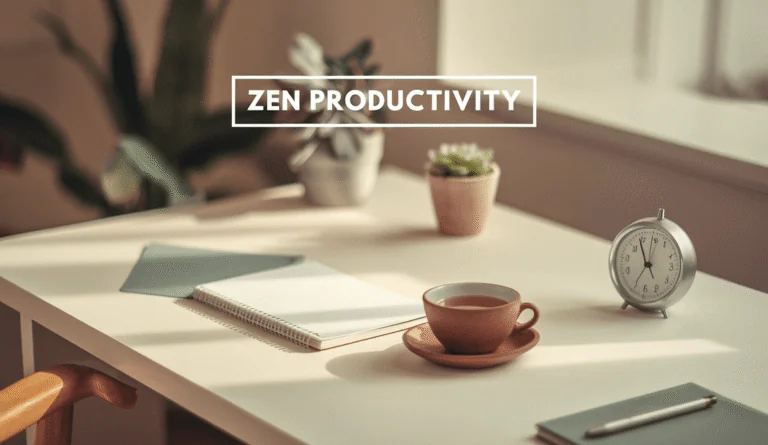 Zen Productivity: Simple Daily Habits