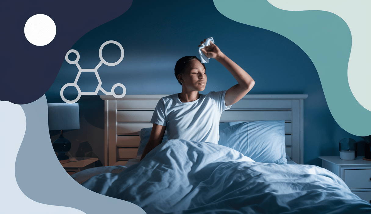 cortisol sweating at night: Causes & fixes